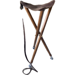 Siege trépied hexagone a pointe métallique Tapel