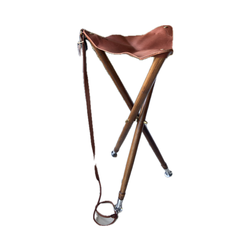 Siege trépied hexagone a pointe métallique Tapel