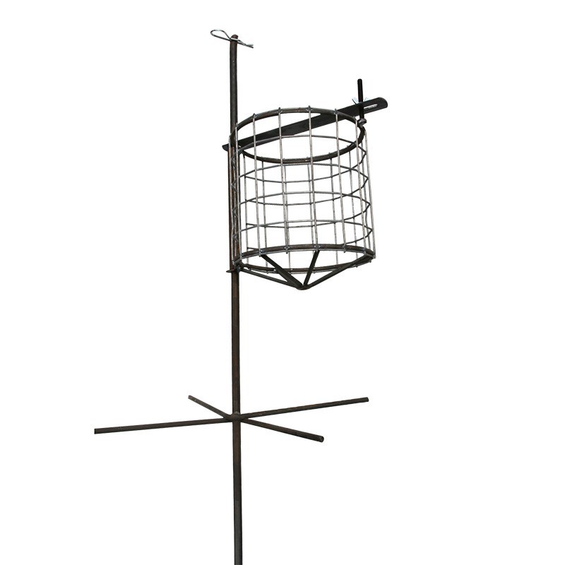 GRILLE PROTECTION + POTENCE pour agrainoir anti-sanglier 11L