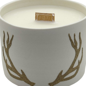 Bougie bois de cerf - La Plume du Cerf