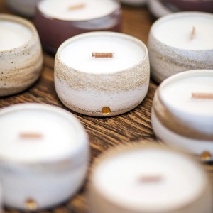 Bougie or - La Plume du Cerf