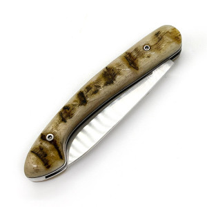 Couteau CRT Le Filochard en Corne de Bélier