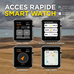 Collier Dogtra Pathfinder 2 - Collier GPS pour Chien