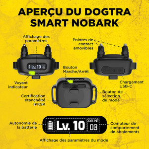 Collier anti-aboiement Smart Nobark Dogtra