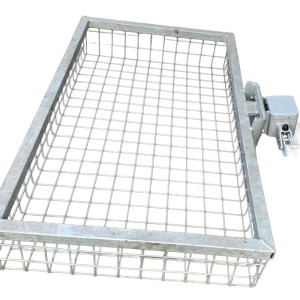 Bac grillage porte gibier avec clic-boule