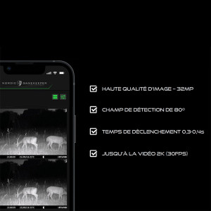 Caméra de chasse APEX ULTRA 200 une autonomie plus longue