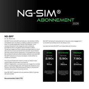 Caméra APEX MAX 300 le top de l'autonomie