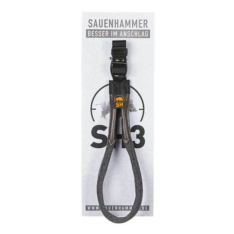 Dragonne Sauenhammer en cuir et loden pour la chasse