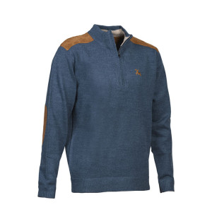 Pull Fox zippé - confort et style pour la chasse