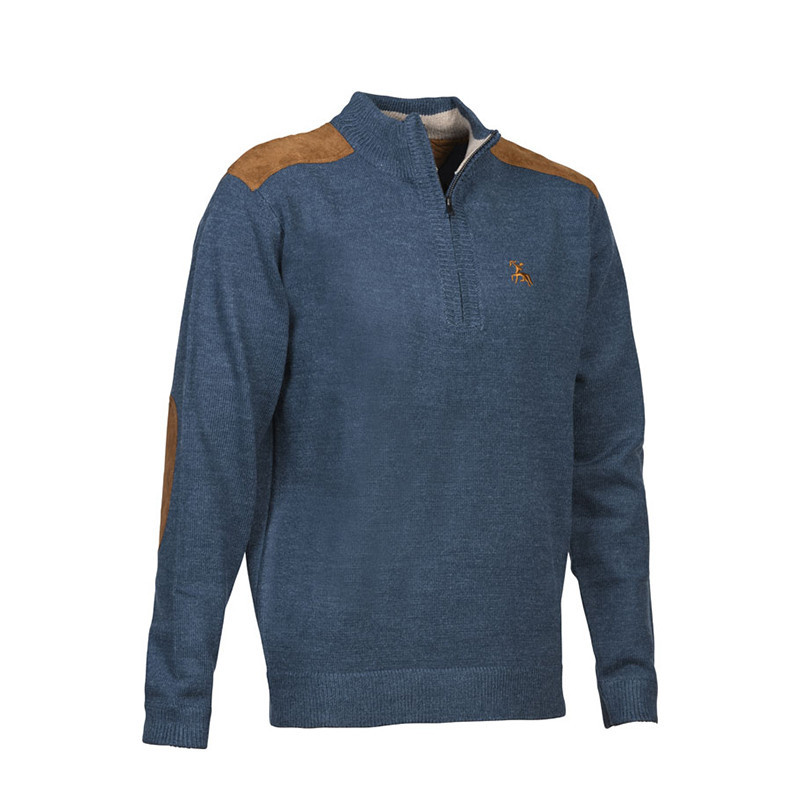 Pull Fox zippé - confort et style pour la chasse