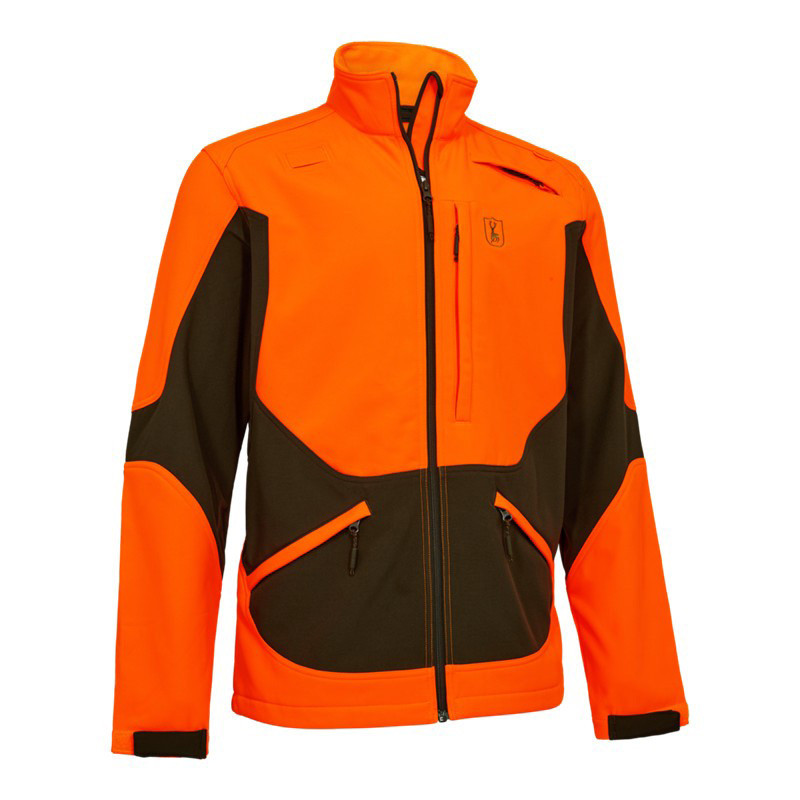 Veste softshell Deerhunter Rogaland orange sécurité