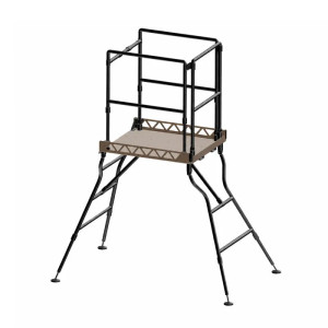 Mirador de chasse pliable 1,2m | Robuste et léger