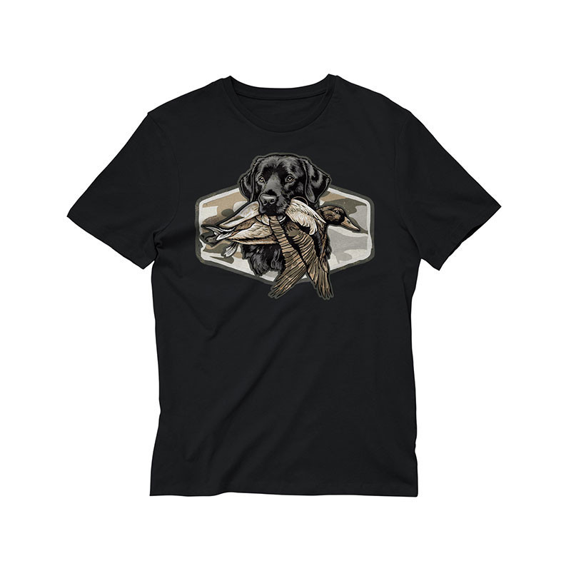 T-Shirt Labrador Retriever & Canard