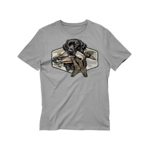 T-Shirt Labrador Retriever & Canard