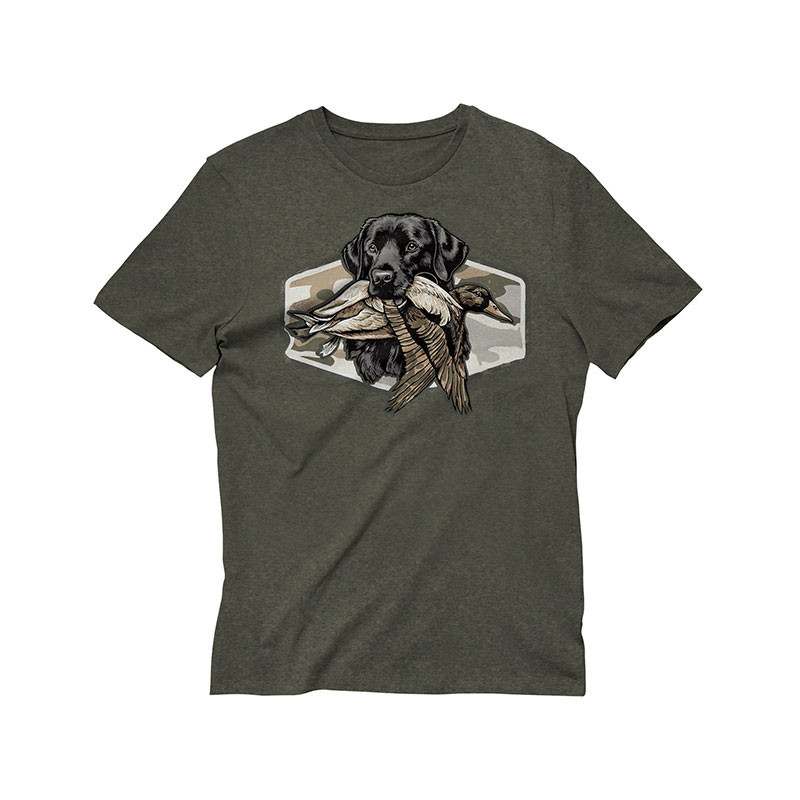 T-Shirt Labrador Retriever & Canard