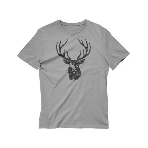 T-Shirt Cerf camouflage élégant & Sauvage