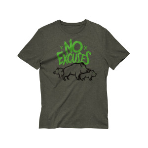 T-Shirt No Excuses Sanglier