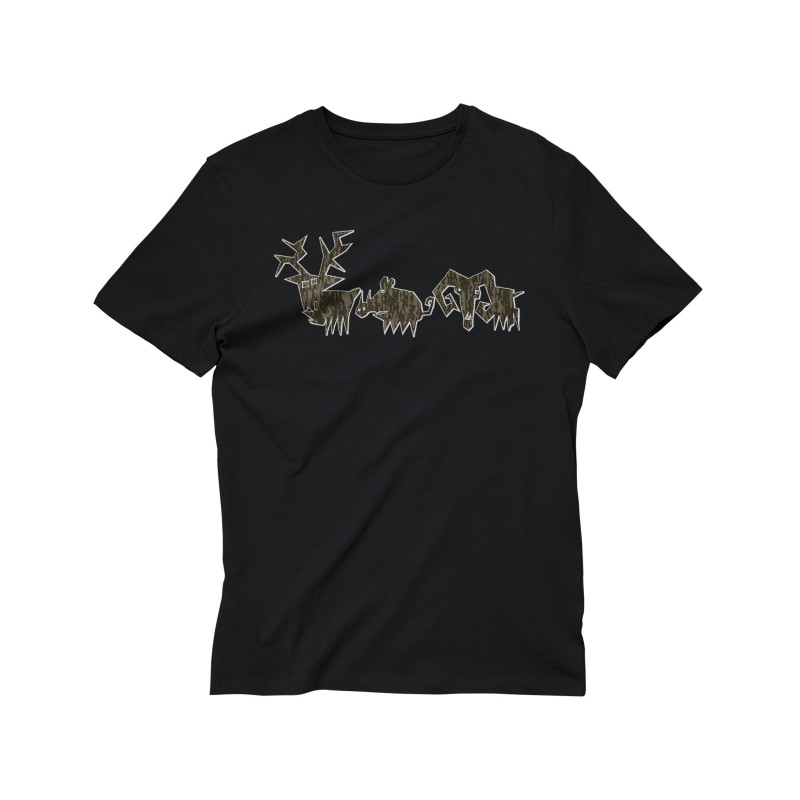T-Shirt Motif Animaux Trash Camouflage – Artwork Exclusif