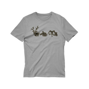 T-Shirt Motif Animaux Trash Camouflage – Artwork Exclusif