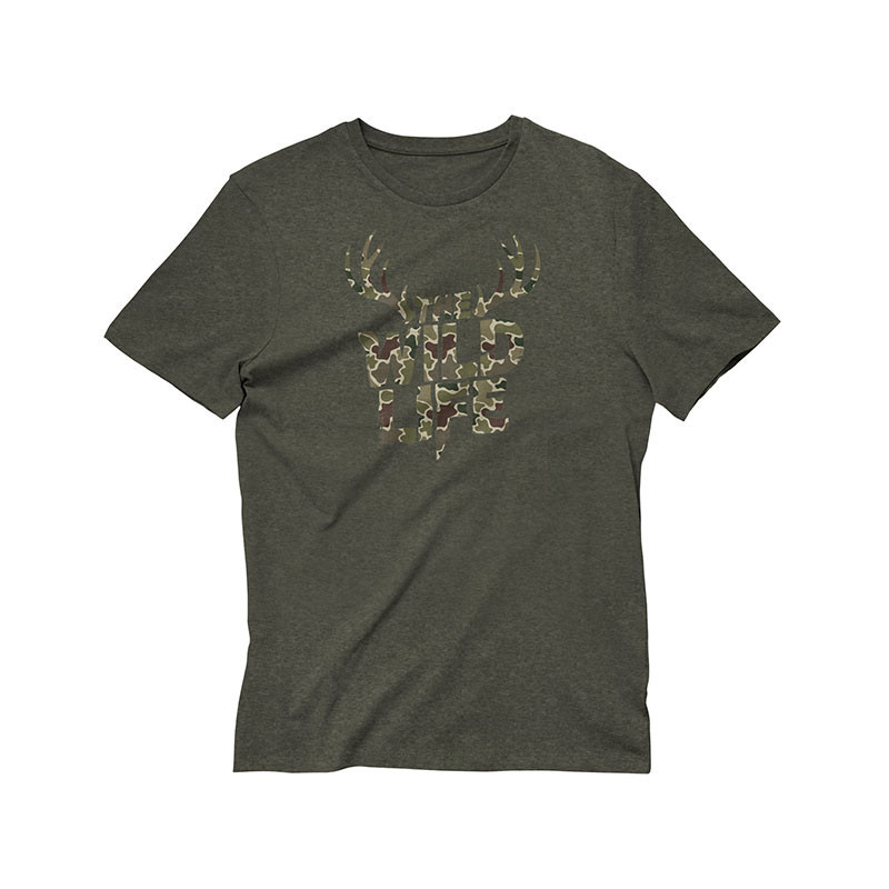 Design exclusif cerf camouflage haute définition, tendance et intemporel