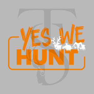 T-Shirt Yes We Hunt kaki