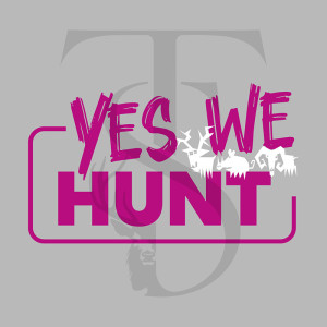 T-Shirt Yes We Hunt kaki