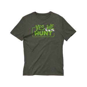 T-Shirt Yes We Hunt kaki